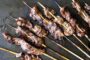 brochettes de entraña a la parrilla
