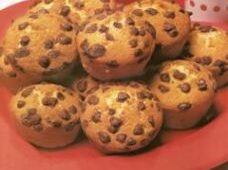 muffins de chocolate
