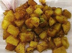 Papas Doradas al Vapor