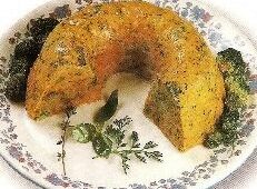 Budín de Calabaza y Brócoli