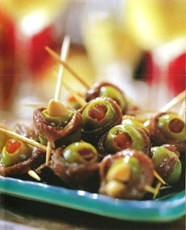 aceitunas envueltas anchoas