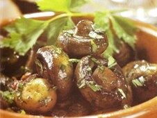 champignones salteados al ajillo