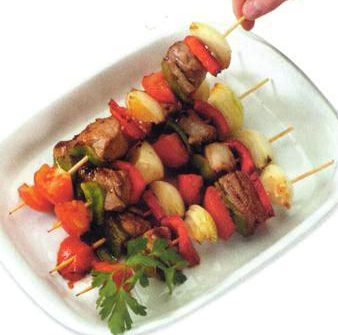 Shish Kebab - Brochettes de cordero