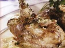 Perdices con manzanas