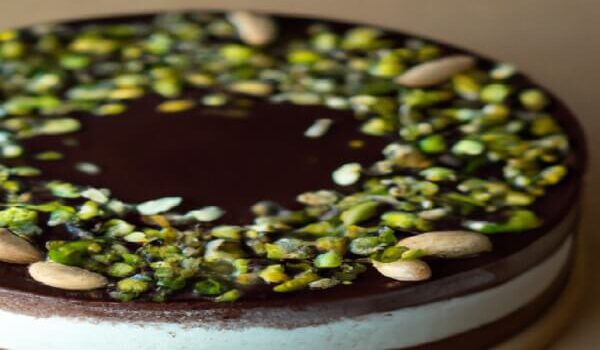 Postre de ricota matizado